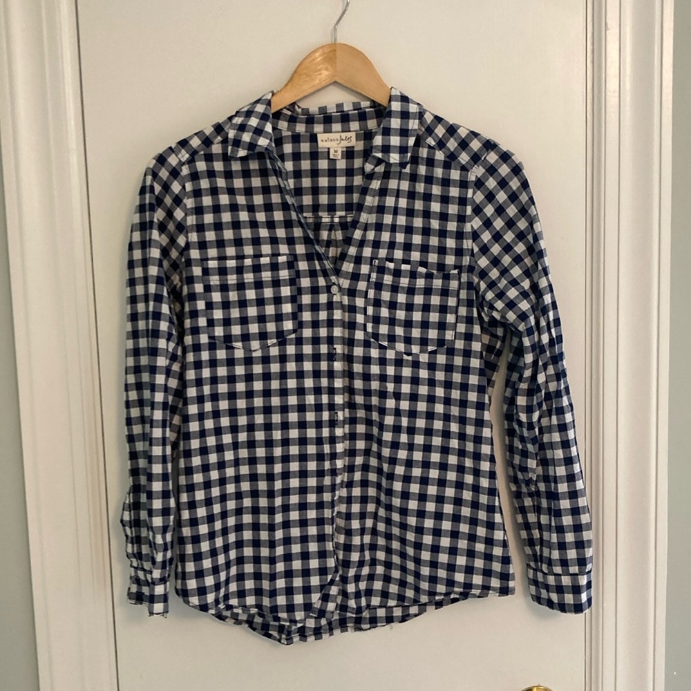 Gingham Button Down - image 1